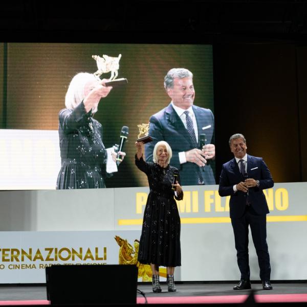 Helen Mirren e Giuseppe Litta, Responsabile Direzione Regionale BPER Banca